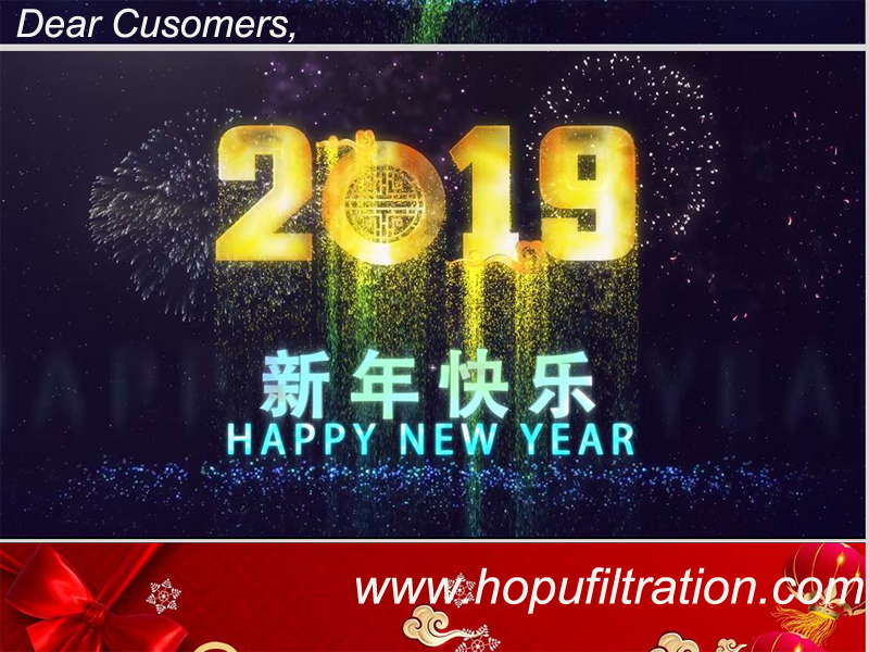 HOPU Oil Purifier Wish You Happy New Year 2019