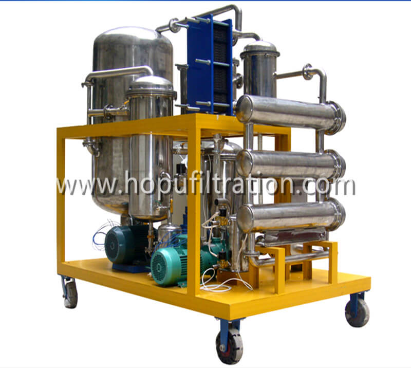 Vacuum Hydraulic Oil Filtration Machine, Phosphate Ester Fire-resistant Oil Purifier 