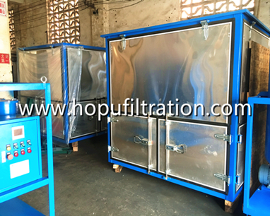Enclosed Cabinet Vacuum Dielectric Oil Purifier Plant for shipping