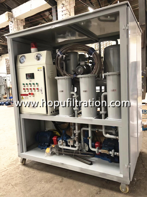 Vacuum Transformer Oil Filtration Machine for delivery