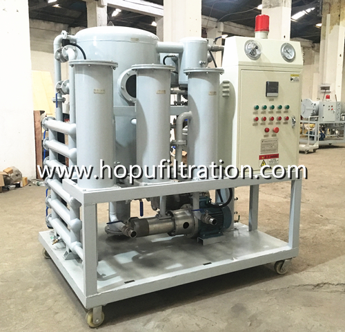 ZYD Double Stage Vacuum Transformer Oil Purifier for shipping