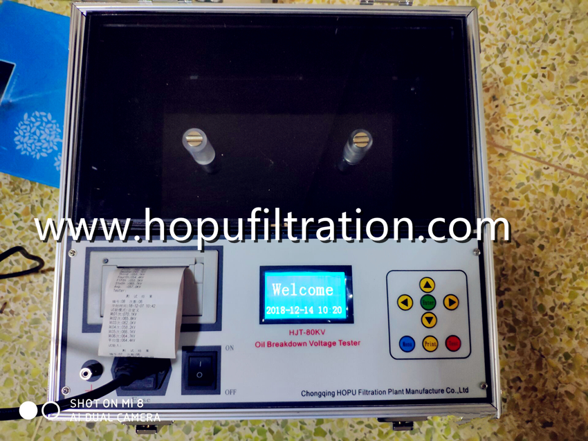 Transformer oil BDV Tester delivery