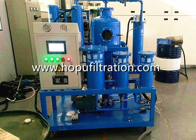 Lube hydraulic gear fluids oil purifier