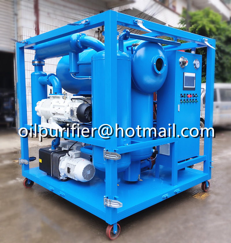 6000LPH Transformer Oil Regeneration Plant shipping