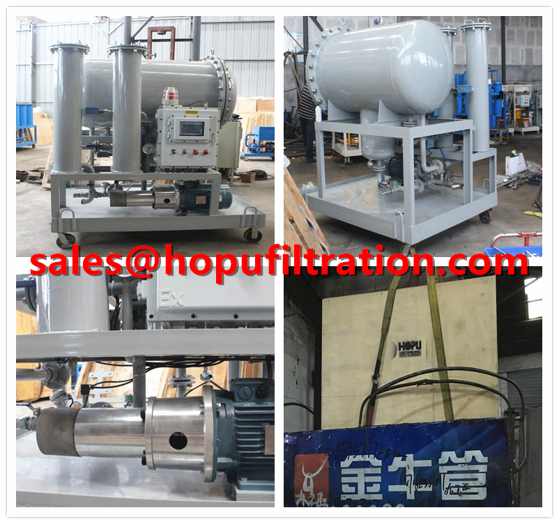 Diesel Fuel Oil Purification Separator machine for delivery