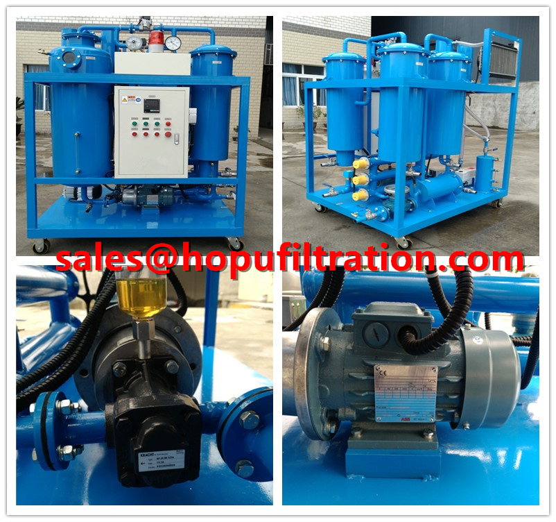 Vacuum Turbine Oil Dehydration and Filtration System