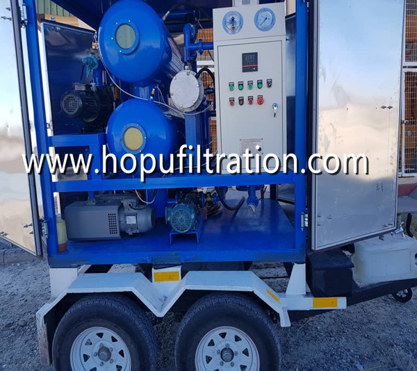 Untra High Voltage Transformer Oil Treatment Plant with Aluminum Alloy Cover