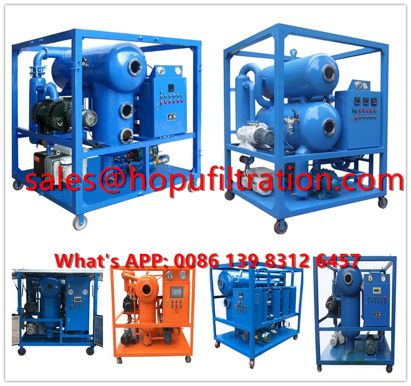 Hot Sale Horizontal Vacuum Transformer Oil Purification Unit