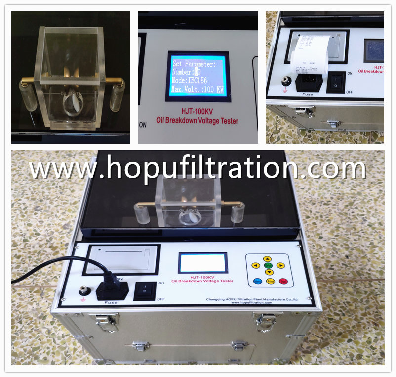 Transformer Oil Dielectric Strength BDV Tester shipping to Australia