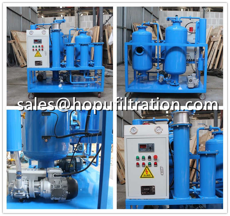 Single Stage vacuum transformer oil regeneration unit ready for delivery