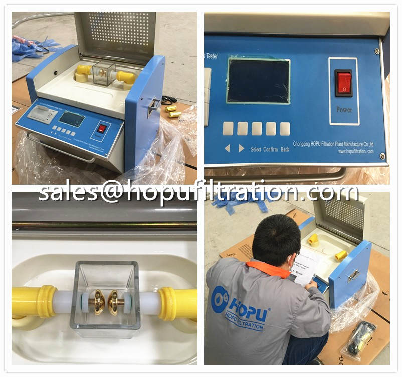 100kv insulating oil breakdown voltage bdv tester 