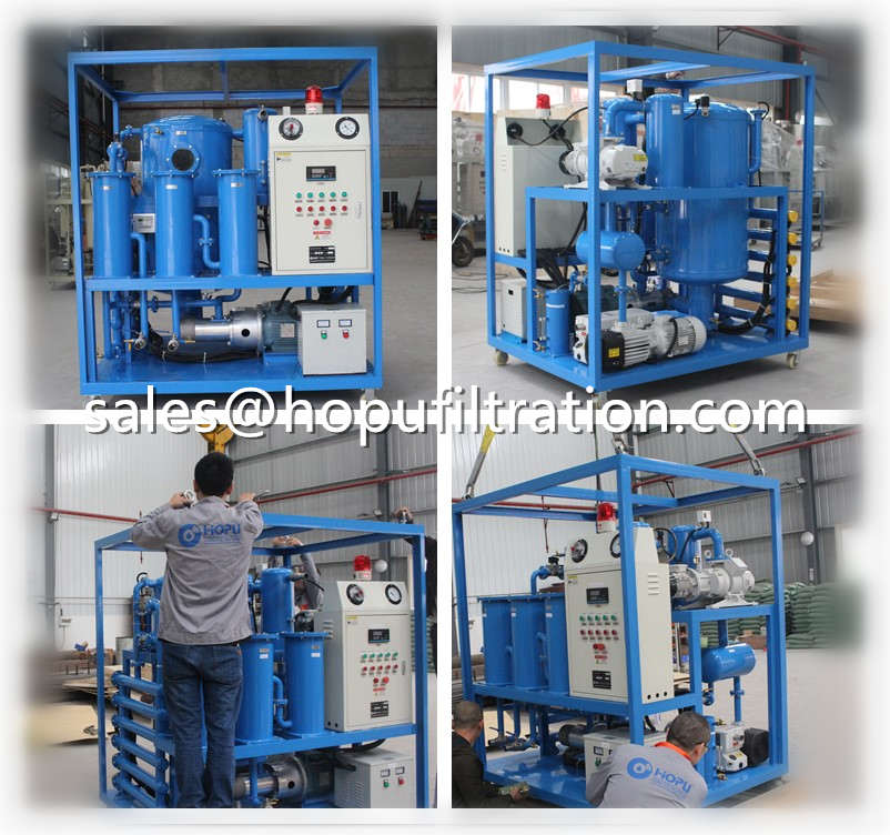 6000LPH Vacuum Transformer Oil Dehydration System