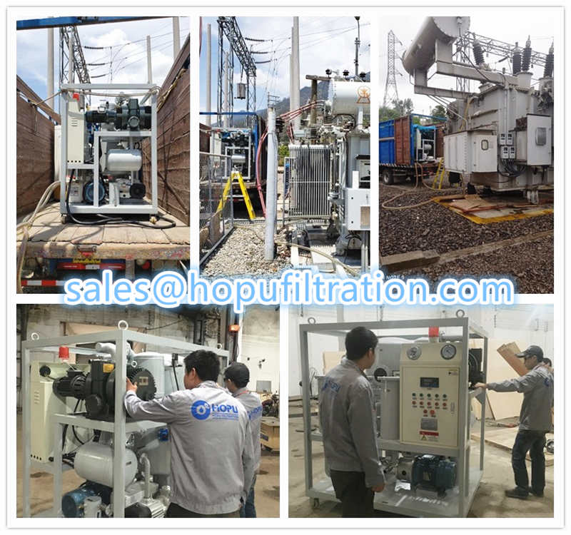 Onsite working Transformer Oil Filtration Equipment