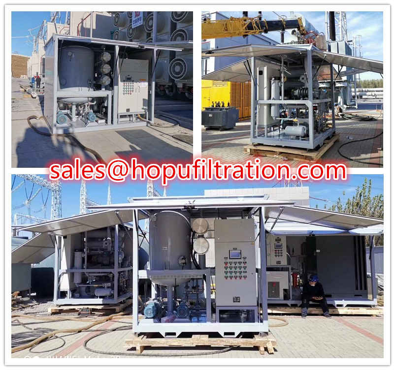 High Voltage Transformer Oil Recycling System