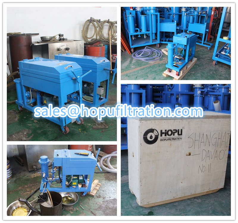 Portable Hydraulic Oil Filter Machine