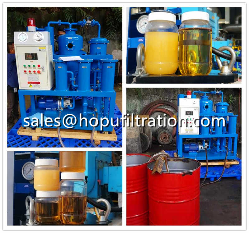 Site working Turbine Lube Oil Dehydration Unit