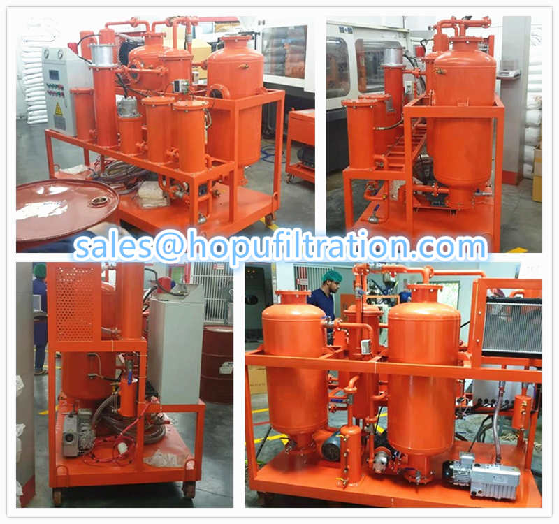 Onsite Working Hydraulic Oil Regeneration Machine