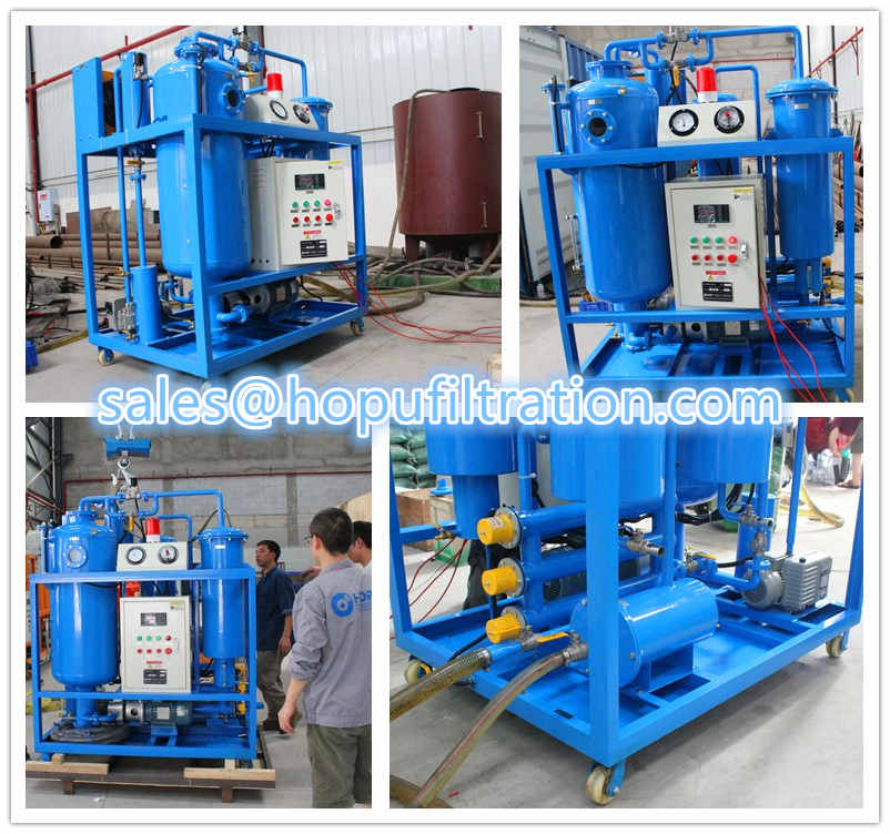 Gas Steam Turbine Oil Purification Plant