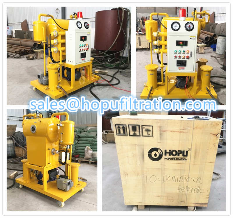 Portable Insulation Oil Purification Unit