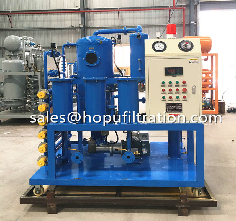 CE Marked Double Stage Vacuum Transformer Oil Purifier