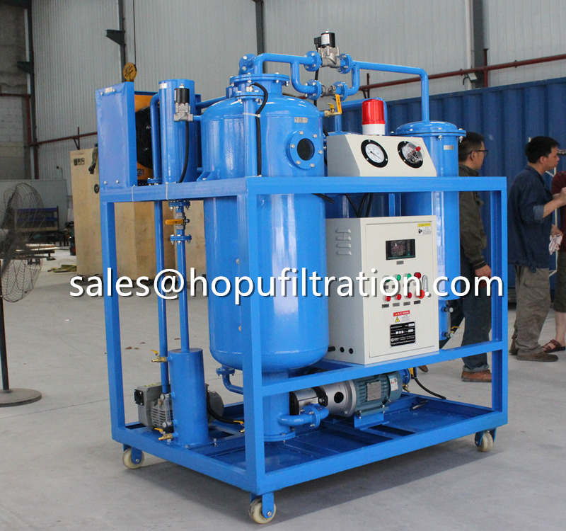 Vacuum Turbine Oil Purification Plant