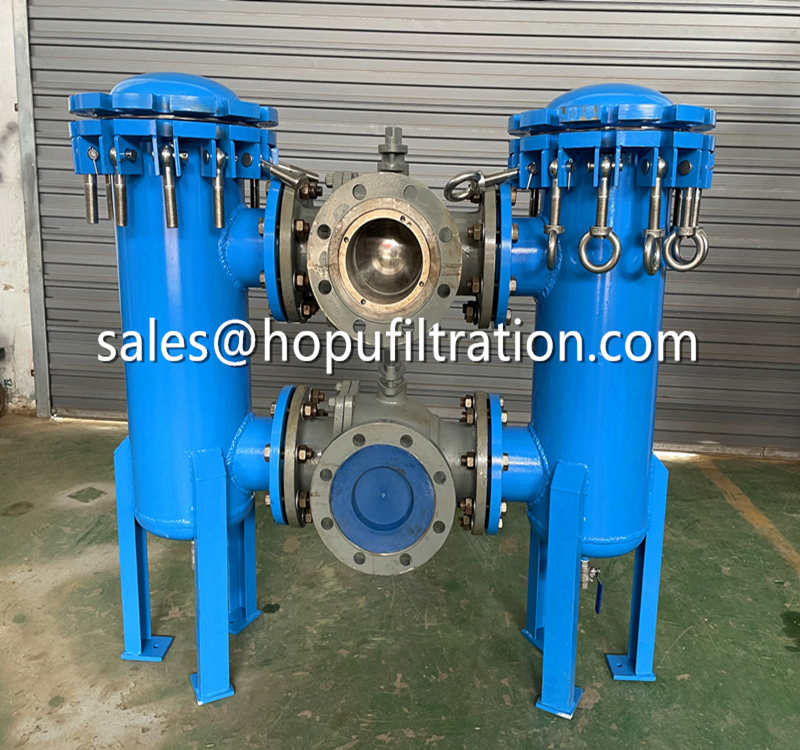 High Speed Diesel Oil Pipe Duplex Filter