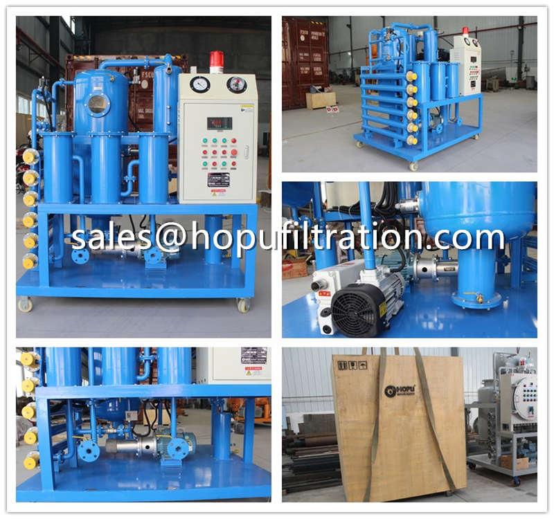 Double Stage Vacuum Transformer Oil Purifier