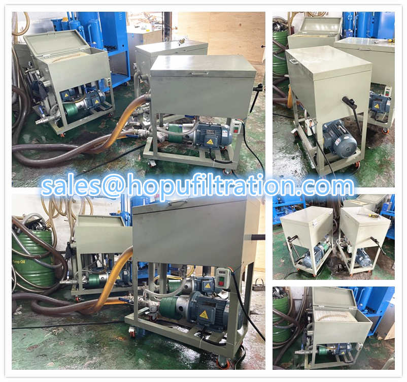 Portable Oil Paper Filtration Unit