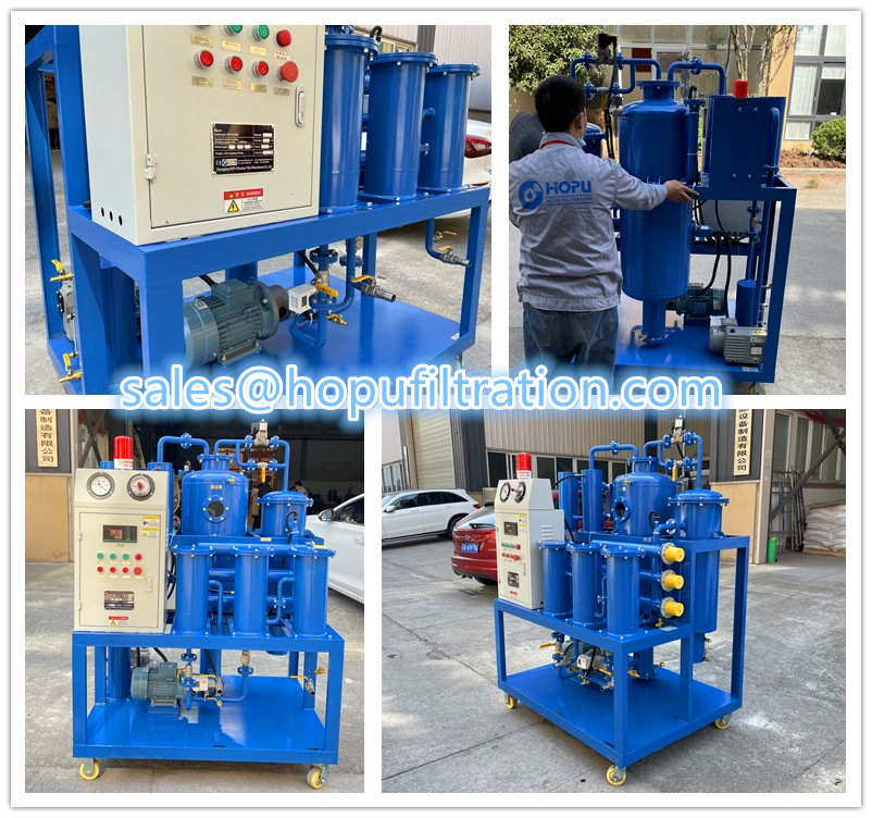 Vacuum Hydraulic Lube Oil Purifier