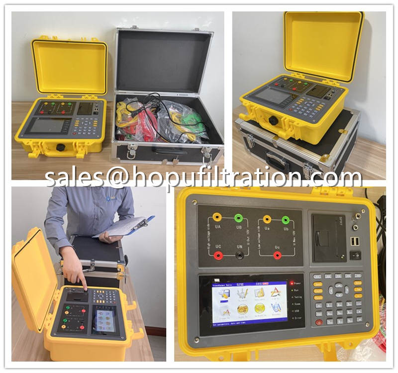 High Precision Transformer Turns Ratio Tester