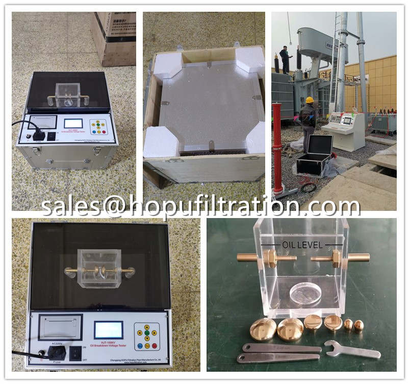 Portable Transformer Oil BDV Tester