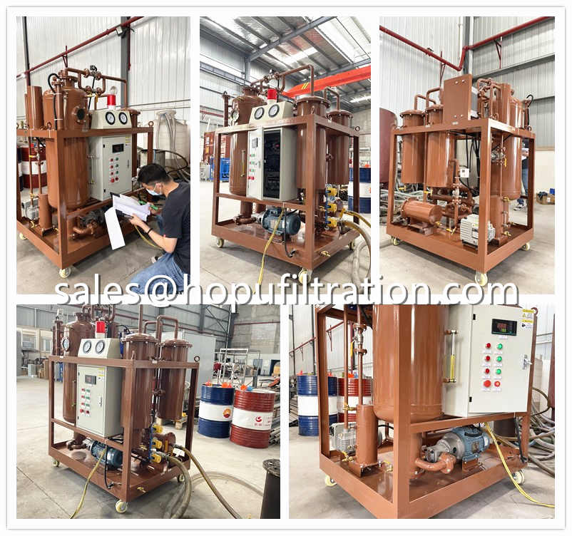 Turbine Lube Oil Filtration Plant