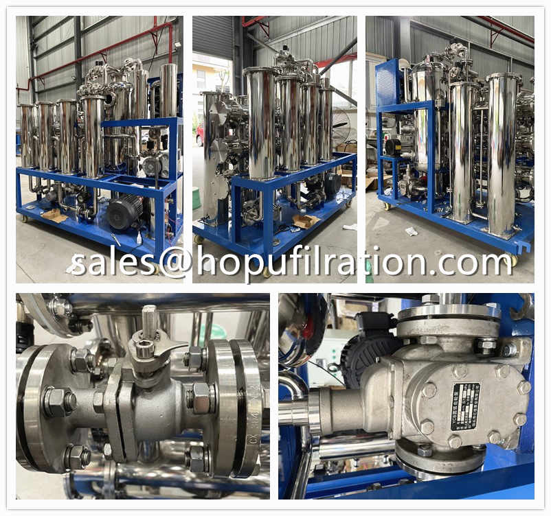 Stainless Steel Hydraulic Oil Purifier