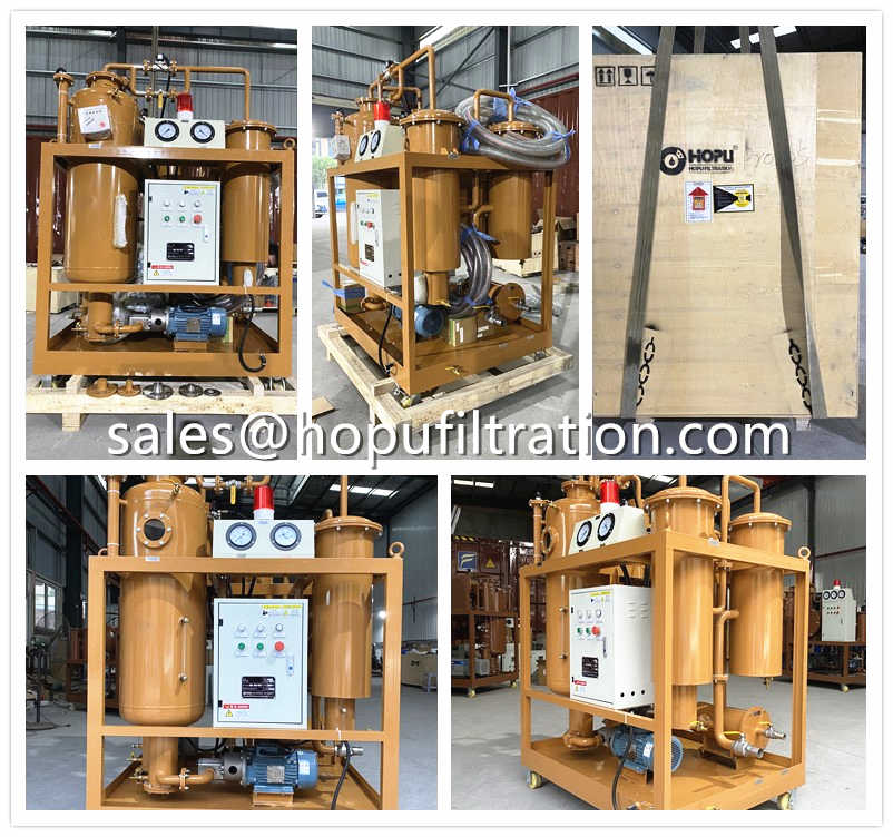 Vacuum Turbine Oil Water Separator