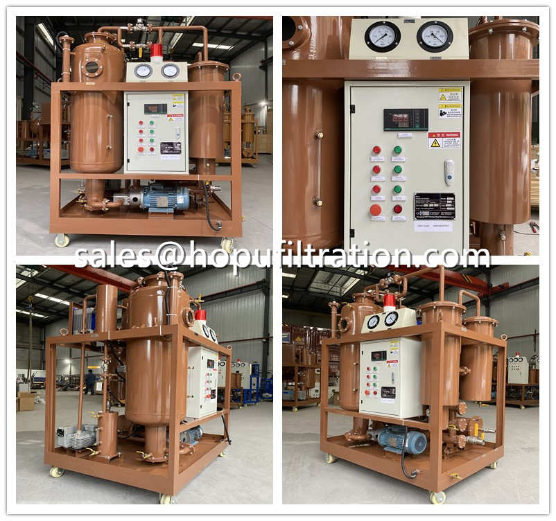 oil purification plant