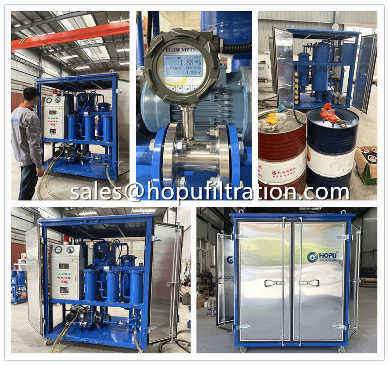 Enclosed Type Vacuum Hydraulic Oil Purifier