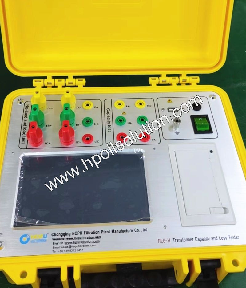 Transformer Load and No-Load Loss Characteristics Tester