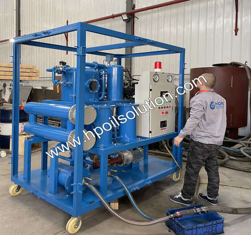 FR3 Vegetable Transformer Oil Filtration Plant