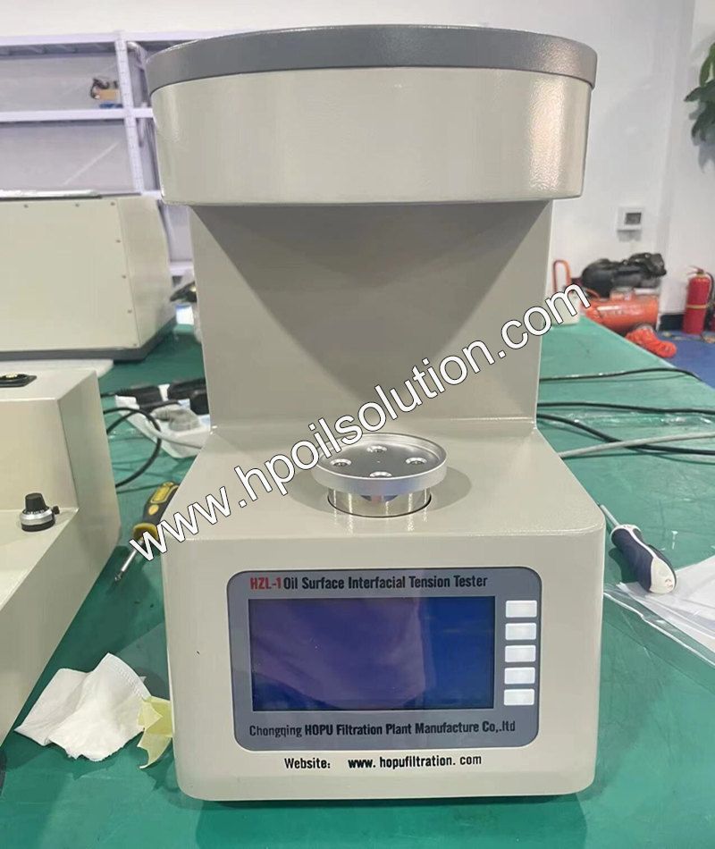 Transformer oil tension tester