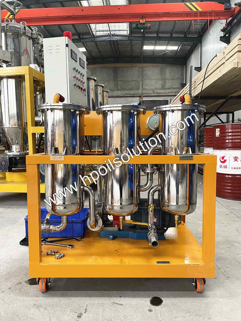Portable Cooking Oil Filtration Machine