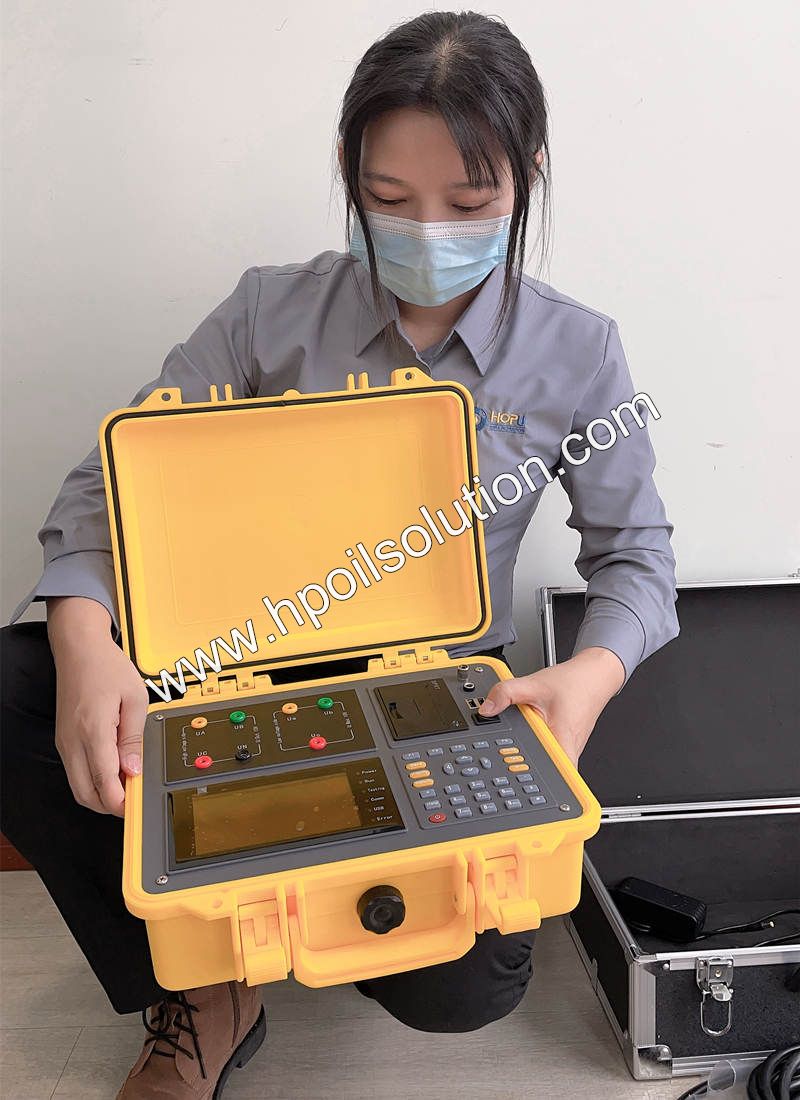 Handheld Power Transformer TTR Turns Ratio Tester Price