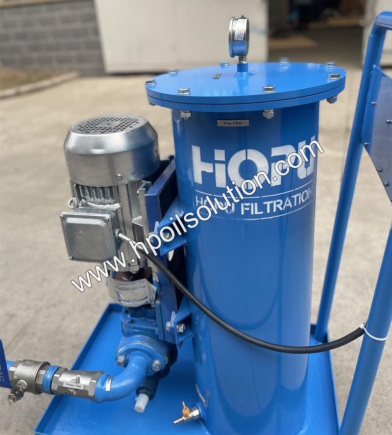 Portable High Precision Hydraulic Oil Filter Cart