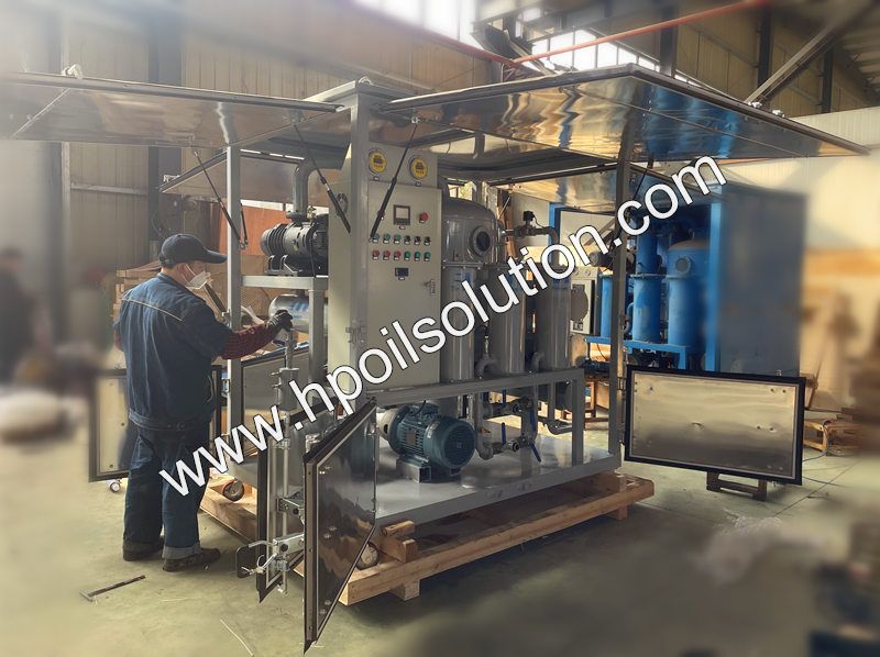 Mineral Transformer Oil Filtration Machine with Canopy