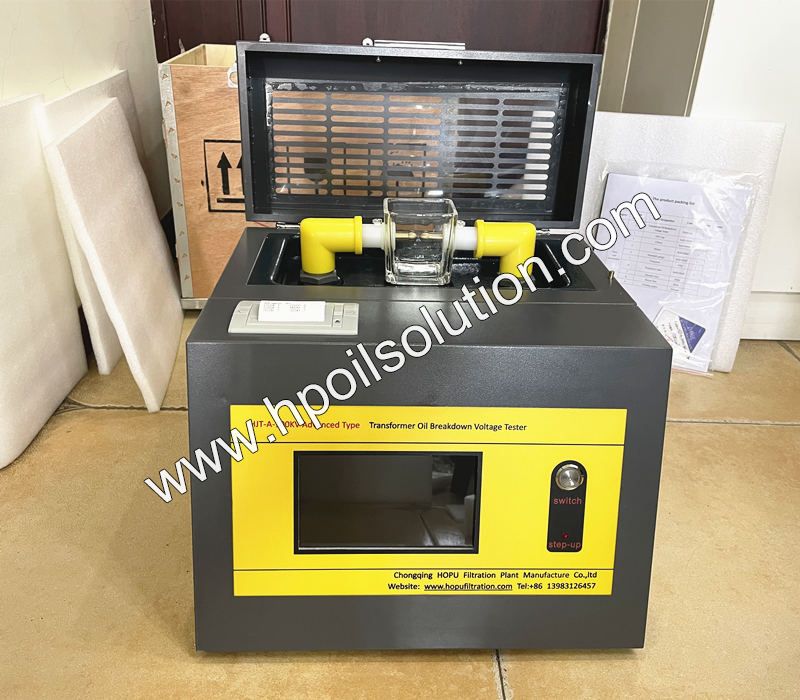 New Designed 100KV transformer Oil BDV tester