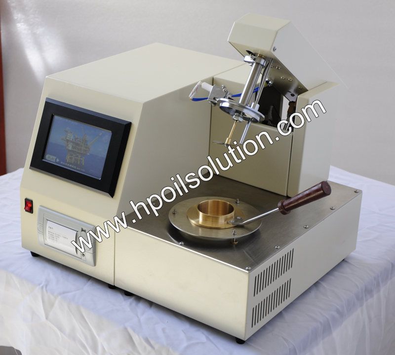 Closed Cup Oil Flash Point Tester