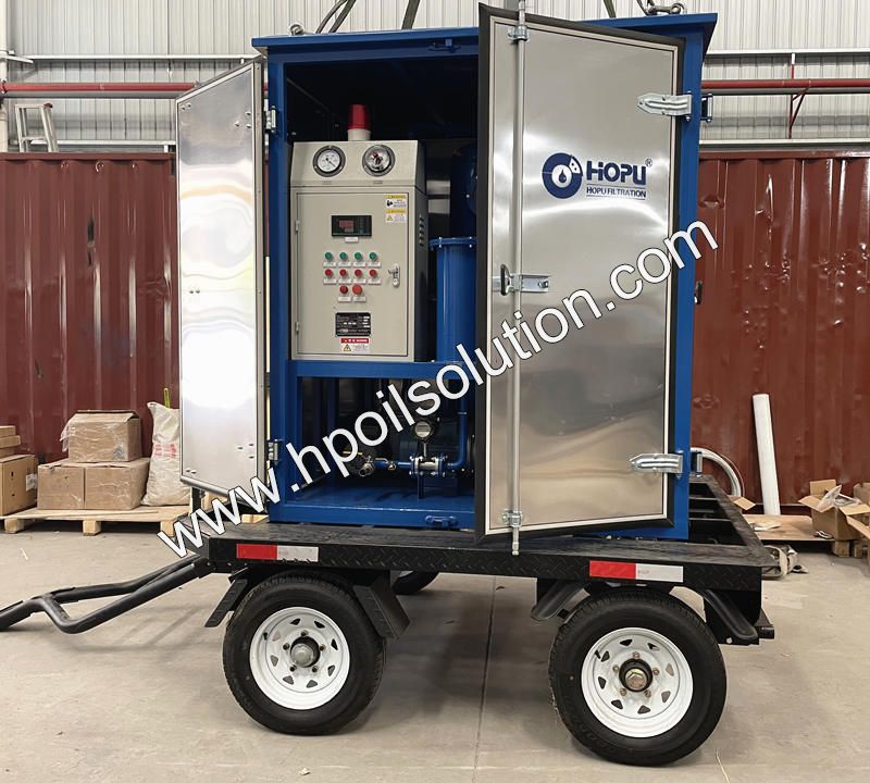 Mobile Hydraulic Oil Filtration Plant