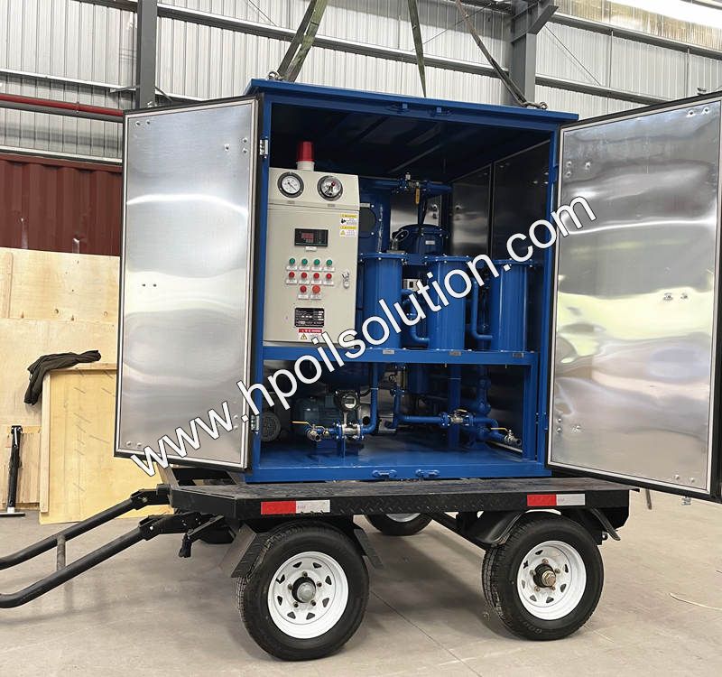 Mobile Hydraulic Oil Filtration Plant