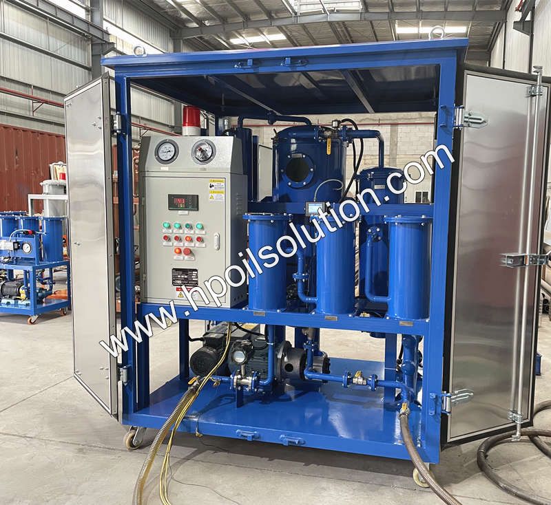 Mobile Hydraulic Oil Filtration Plant