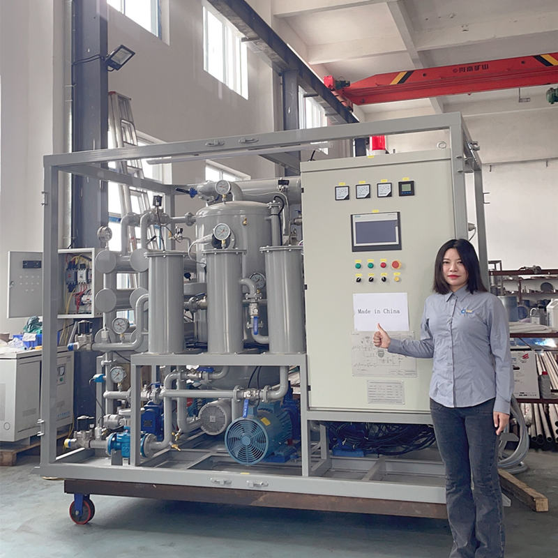 High Vacuum Oil Dehydration Plant for Used Transformer Oil