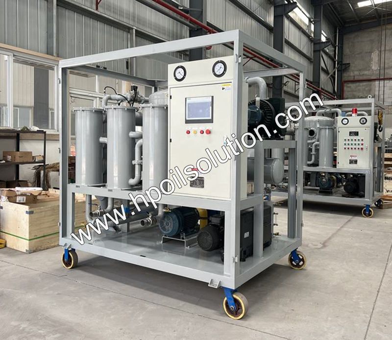 High Vacuum Oil Dehydration Plant for Used Transformer Oil